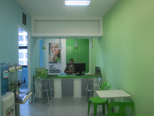 Front Desk view