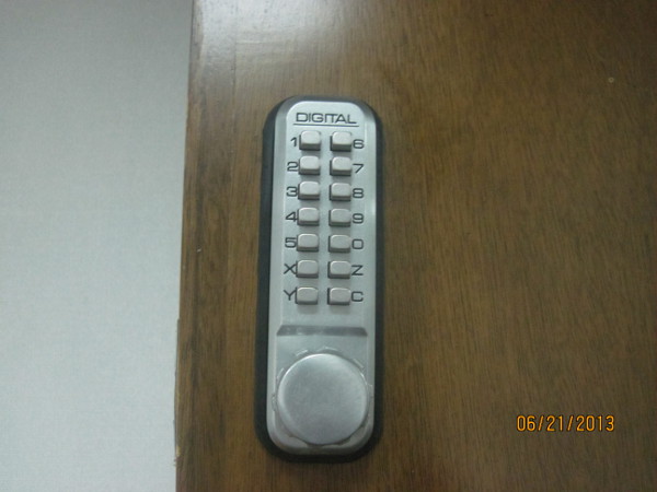 Mechanical Keyless Panel