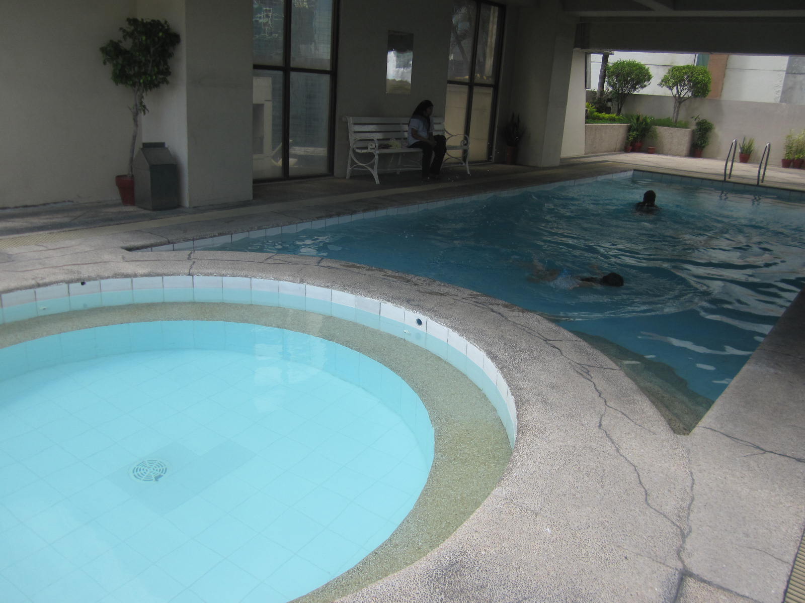 Swimming pool view