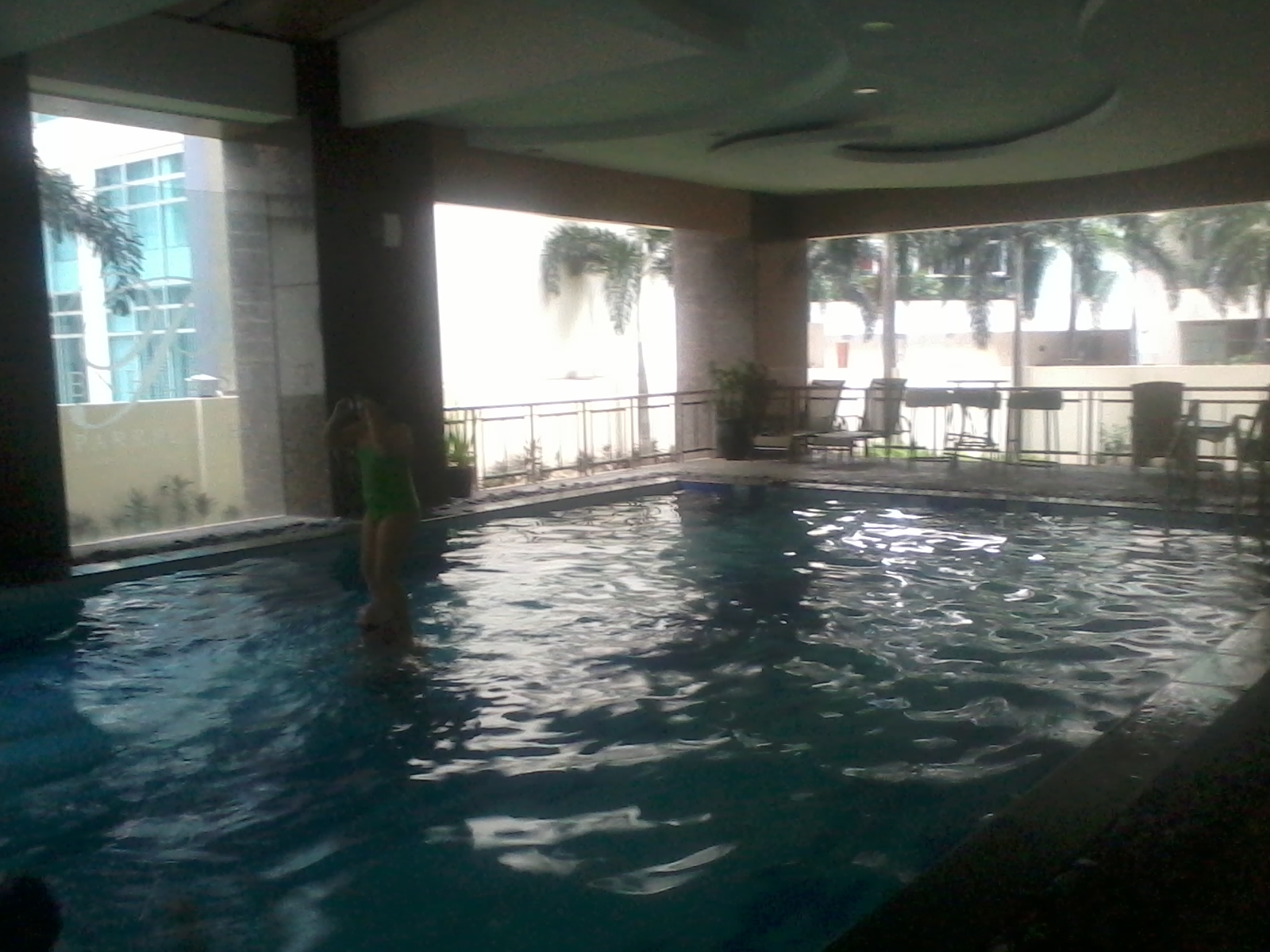 Swimming pool view 1