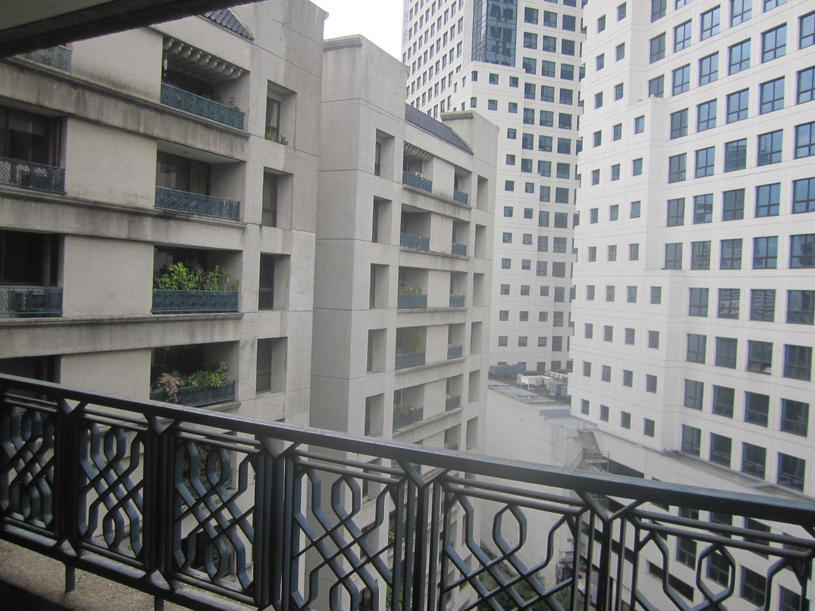 view from the balcony of leaving room and dining toom (right side)